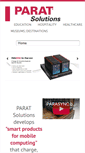 Mobile Screenshot of paratsolutions.com